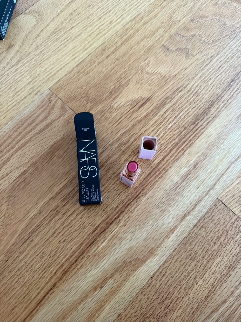 NARS afterglow lip balm orgasm travel size
